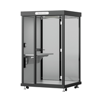 Cabine d'enregistrement acoustique pour studio à domicile
