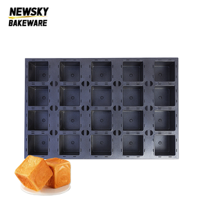 Custom Square Toast <strong>Bread</strong> <strong>Molds</strong> Baking Dishes&amp;Pans Commercial Industrial Bakery Mini <strong>Bread</strong> Loaf Trays with Cover - Product Image 5