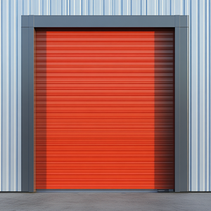 Porte coupe-feu à enroulement sur mesure de haute qualité, barre d'évacuation d'urgence moderne anti-feu et anti-fumée, en acier inoxydable - Product Image 3