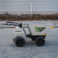 XN500E Mini Dumper Elettrico da 500kg in Offerta con Batteria al Litio Certificato CE, Carrello di Trasporto Mini