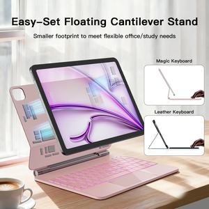 Nuevo Teclado Mágico con Panel Táctil Inteligente y USB-C para iPad Air de 11 Pulgadas y iPad Pro de 11 Pulgadas, iPad Air de 10.9 Pulgadas, Soporte Magnético Fácil de Instalar - Product Image 3