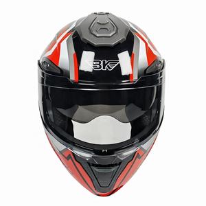 Nouveau casque de sécurité pour moto AXK ABS - Conception rabattable, doublure en coton amovible, double visière, toutes saisons, taille unique, boîte incluse - Product Image 4