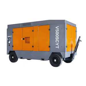 Compresseur d'air portatif de vis de <span class=keywords><strong>moteur</strong></span> diesel résistant 50/60/75 hp 7/8/<span class=keywords><strong>10</strong></span>/13/<span class=keywords><strong>17</strong></span> bar <span class=keywords><strong>moteur</strong></span> refroidi par air de puissance à courant alternatif de gaz de CO2 sans huile - Product Image 1