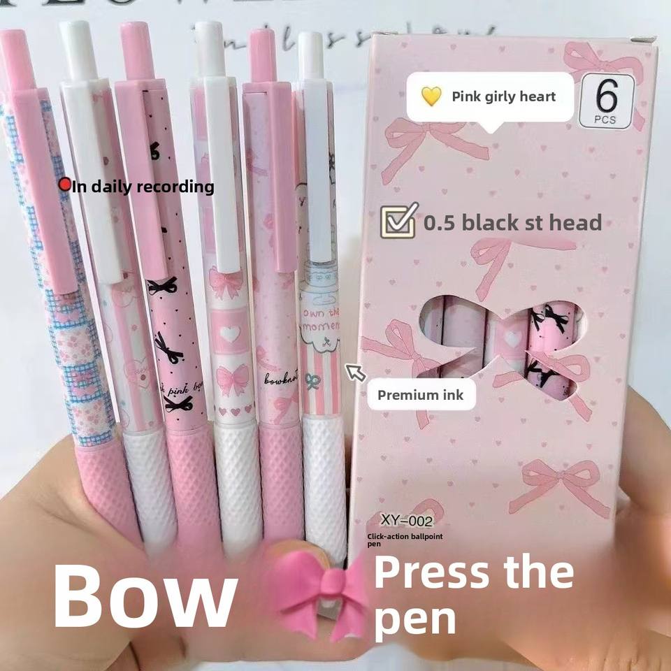 Doit Limited-edition pink Bow Instagram-style High-appearance Plastic ...