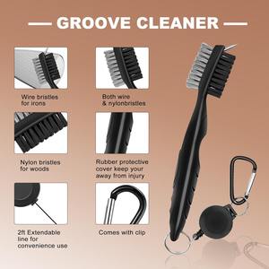 Kit d'accessoires de golf incontournables : balle de golf d'entraînement, tees, porte-gant, étui à balle, stylo, outil de réparation de divots, compteur de score, EVA - Product Image 5