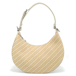 Bolso de Mano Elegante de Verano para Mujer, Estilo Media Luna, Tejido, Nuevo Modelo - Product Image 1