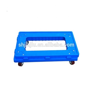 JOIN 150kg Load Plastic Box <strong>Dollies</strong> Case Platform <strong>Dolly</strong> Industrial <strong>for</strong> Logistics Easy Smart Transport Plastic <strong>Moving</strong> Crate <strong>Dolly</strong> - Product Image 2