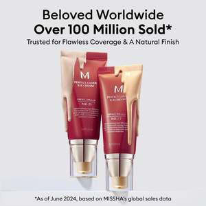 Crème BB Missha M Perfect Cover n°21 Beige clair SPF42 PA+++ 1,69 oz avec BB Boomer 40 ml pour le maquillage du visage - Product Image 3