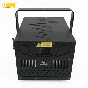 Professional Laser Light 10W 3d Full Color RGB Animation Laser Projector 25Kpps Dj Lazer Lights Disco for Night Club Party Show