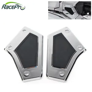 RACEPRO NEW ABS Chrome Motorcycle Swingarm Pivot Covers Fit For Honda Goldwing GL1800 2018 - 2022