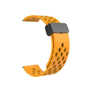 <span class=keywords><strong>IVANHOE</strong></span> 20/22mm banda magnética para Samsung Galaxy Watch 5/4/pro/3 Classic Active 2 44mm 40mm 46mm 42mm pulsera deportiva de silicona - Product Image 6