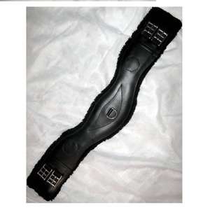 Circunferencia de caballo de cuero Premium suave acolchado cómodo ajuste duradero ecuestre circunferencia de equitación hebillas de acero inoxidable para entrenamiento - Product Image 1