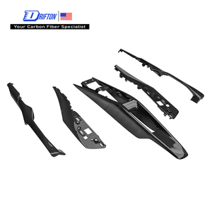 Kits de Interiores de Fibra de Carbono Seca, Kit de Consola Central para el Túnel Delantero para Ferrari 296 2021-2025 - Product Image 1