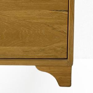 Vietnam diseño moderno OEM artesanía cemento muebles de baño hormigón roble madera fregadero gabinete encimera escurridor para villas - Product Image 3