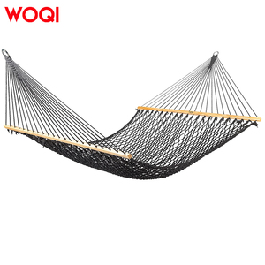 WOQI durevole maglia di cotone bohémien amaca portatile altalena con appeso caratteristica per il campeggio in giardino e gite escursionistiche - Product Image 2