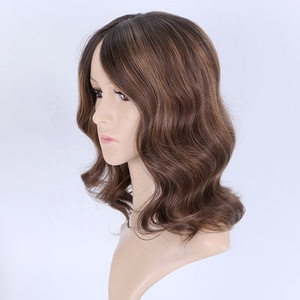 วิกผมโมโ<span class=keywords><strong>น</strong></span>ท็อป 4x5 <span class=keywords><strong>น</strong></span>ิ้ว รุ่นใหม่ ปี 2025 วิกผมสีน้ำตาล ทำจากผมแท้บราซิล คุณภาพสูง สำหรับผู้หญิง - Product Image 4