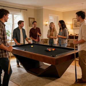 Mesa de Billar Pequeña de Alta Calidad, <span class=keywords><strong>Mini</strong></span> Mesa de Billar Portátil para Niños, Juego en Interiores y Actividad de Ocio en el Hogar - Product Image 2