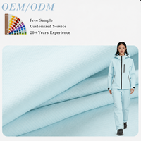 Tela Softshell Impermeable, Transpirable, Elástica y Repelente al Agua Personalizable para Trajes de Esquí