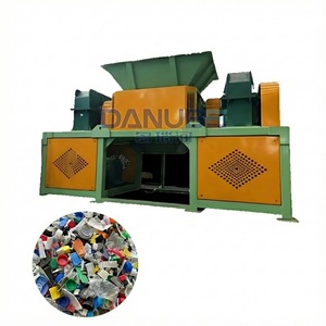 Trituradora de doble eje para ropa y plásticos de desecho - Product Image 1