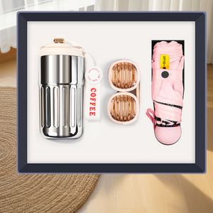 Summer Refreshing Business Screen Printed Customized Wholesale Umbrella <b>Set</b> Corporate <b>Gift</b> <b>Set</b> - Product Image 3