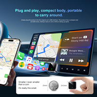 Adaptateur CarPlay filaire et sans fil 2-en-1 Fuallwin, mini dongle USB pour l'intégration Android et Apple CarPlay