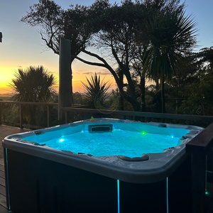 Jacuzzi de Acrílico de Lujo Independiente <span class=keywords><strong>para</strong></span> 6 Personas, <span class=keywords><strong>Spa</strong></span> Exterior con 63 Jets, Iluminación LED y Función de Masaje - Product Image 1