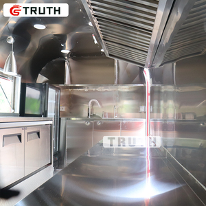 Gerçeği gıda kamyon römork fransız standartları Pizza kare tavuk Rotisserie ızgara barbekü türkiye gıda römork ile mutfak - Product Image 5