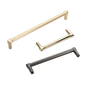 Design Cabinet Handle Wholesale Solid Metal Zinc Alloy Fancy Drawer Pulls Furniture Hardware Supplier Wardrobe Cabinet Handles