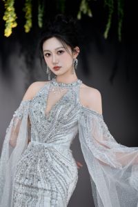 Goed Verkopende Luxe Arabische Vrouwen Zeemeermin Avondjurk Voor Lange Huwelijksfeesten En Jurken - Product Image 6