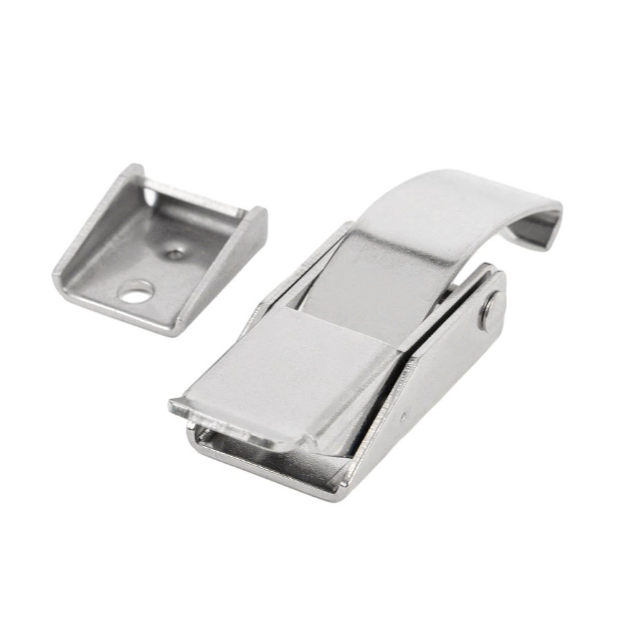 Flat Toggle Latch with Wire Toggle - Adjustable Toolbox Latch