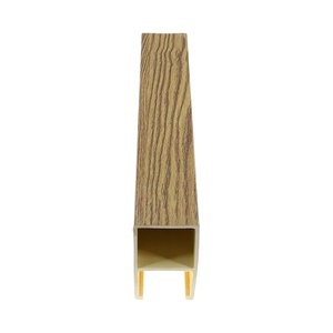 Panneaux de plafond acoustiques composites WPC Hôtels Panneaux de plafond en bois Plafond - Product Image 5
