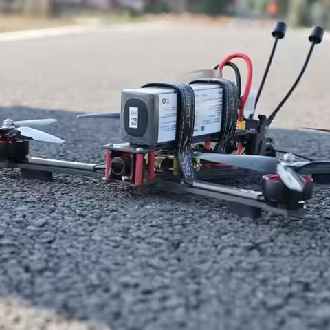 7-Inch Foldable 4-in-1 RC FPV Drone Kit Professional Racing Drone with HD Camera and Remote Control Motor Power