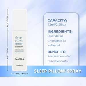 Aceite de lavanda de vetiver de manzanilla orgánico de etiqueta privada, almohada de sueño profundo rápido, niebla de aerosol para almohada - Product Image 6