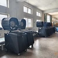 Ventilateur de refroidissement portable avec pulvérisation d'eau et réservoir pour les chantiers de construction et les terrains de sport en plein air