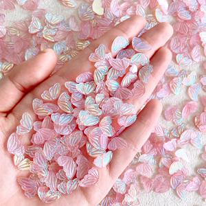 BIN nueva llegada 3D Aurora mariposa media <span class=keywords><strong>ala</strong></span> Nail Art Charms resina <span class=keywords><strong>uñas</strong></span> decoración simétrica Fly Wing PIEZAS DE MANICURA - Product Image 1