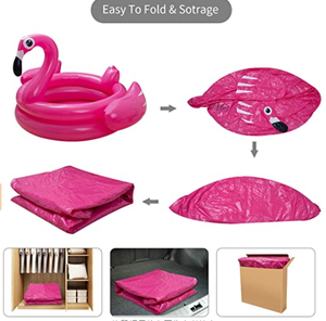 <span class=keywords><strong>Kiddie</strong></span> bơm hơi đệm Flamingo Hồ bơi cho bé trẻ em trẻ sơ sinh utdoor trong nhà sân sau mùa hè bên nước - Product Image 3