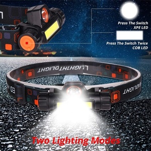 Wason buon prezzo magnetico USB lampada frontale a <span class=keywords><strong>Led</strong></span> ricaricabile rimovibile con faretto XPE COB 18650 alimentato a batteria - Product Image 5