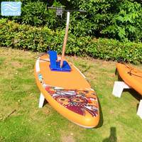 Vélo aquatique sans siège, grand tapis flottant plat SUP, pour une personne, haute pression, rangement facile, pour parc aquatique, de Chine Lumark, en stock