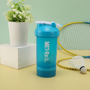 Gagnez une promotion de qualité supérieure Fitness Protein Gym Bouteille d'eau shaker en plastique sans BPA avec boîte à pilules - Product Image 6