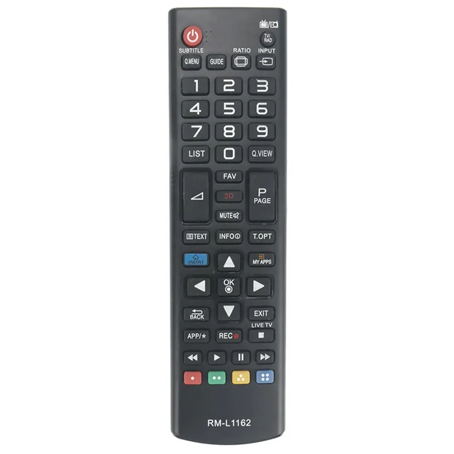 Cheap Price 10 Meters Operating Distance RM-L1162 Wireless Remote Control for LG Smart LCD Television