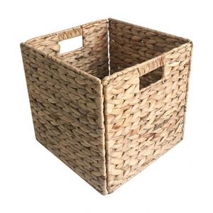 Cesta de <span class=keywords><strong>Mimbre</strong></span> para Bebé para Guardería, 7 Cestas Organizadoras Divididas, Cesta de Lavandería Plegable, Compras con Logotipo, Moderna, Extra Pequeña, Tejida - Product Image 4