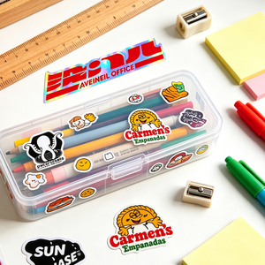 Pegatinas de Vinilo Holográficas Troqueladas al por Mayor, Pegatinas Autoadhesivas Impermeables con Diseños de Dibujos Animados y Graffiti Impresos Personalizados - Product Image 3