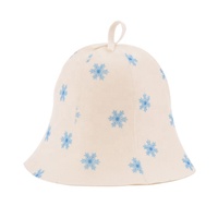 Ensemble de sauna personnalisé directement de l'usine : chapeau, serviette, mitaines et tapis en laine de mouton naturelle