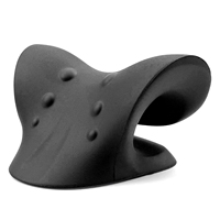 Oreiller de traction cervicale pour le soutien du cou, l'alignement de la colonne vertébrale et l'amélioration de la posture, oreiller ergonomique pour étirement du cou pour une utilisation quotidienne