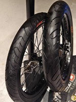 Kit de roues Supermoto Surron Light Bee X Segway X26 79 pour vélo, 17x1.6 avant, 17x2.15 arrière, moyeu CNC, jantes en aluminium