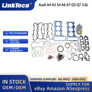 Kit di ricostruzione del motore Linkteco Kit catena di distribuzione Set guarnizione per Audi A4 A5 S4 A6 A7 Q5 Q7 <span class=keywords><strong>3</strong></span>.0L 2009-2018 06 e107065cl - Product Image 2