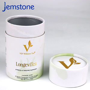 Emballages de cylindres en papier pour thé de qualité alimentaire, écologiques, sur mesure, avec logo, luxe, ronds, pour emballages de tubes à café - Product Image 2
