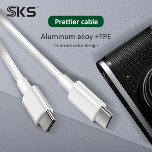 60W USB to USB-<strong>C</strong> Cable USB 2.0 Fast <strong>Charge</strong> Type <strong>C</strong> Data Sync Cord for MacBook iPad Android - Product Image 2