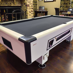 Thương Mại 7ft Đồng Xu Hoạt Động Tây Ban Nha Slate Bảng Hồ Bơi 30Mm Thép Khớp Bột Tráng Bóng Trở Lại Hệ Thống Snooker Bàn Bida - Product Image 1