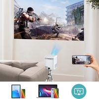 2025 nouveau projecteur S6 natif 1080p wifi6 HD entrée MI projecteur portable à mise au point motorisée